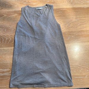 Vince Gray Knit Tank Top